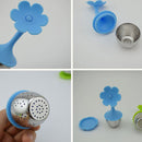 Silicone Flower Tea Infuser Herbal Loose LeafÃ‚Â Strainer Diffuser Strainer  VJX