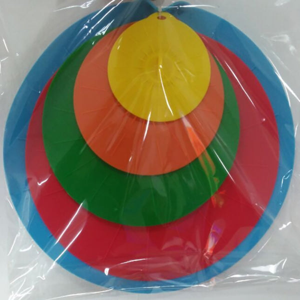 5pcs Microwave Bowl Food Cover Lid Plate Kitchen Fridge Covers Food Fresh Safe