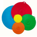 5pcs Microwave Bowl Food Cover Lid Plate Kitchen Fridge Covers Food Fresh Safe