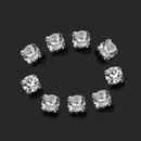 200Pcs Wholesale Clear Crystal Rhinestones Diamante Craft Dress Making New 4mm