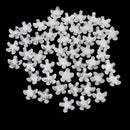 50x Flower Design Nail Art Tips Shiny Rhinestone Decoration Manicure for Girls