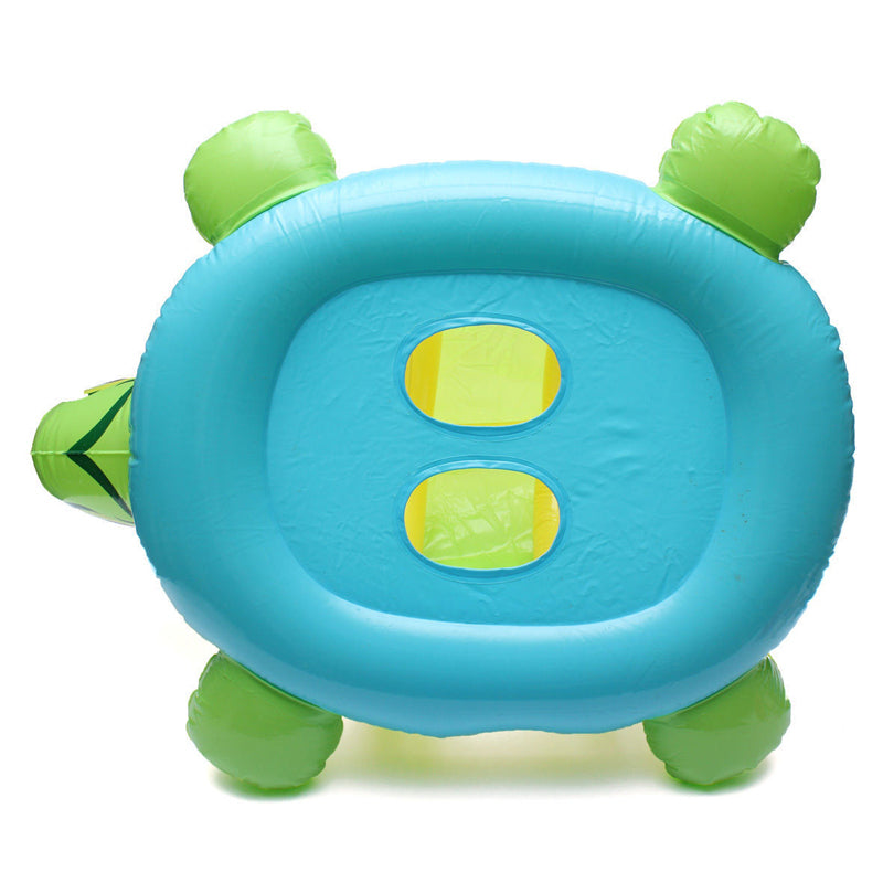Baby Kids Float Seat Tortoise Boat Inflatable Swim Ring Pool Water Fun ghf