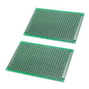 Double Side 5x7cm Printed Circuit PCB Vero Prototyping Track Strip Board H FEE