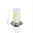 2 X H7 5630 33 LED Fog DRL Driving Car Head Light Lamp Bulbs White Super  BEA