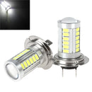 2 X H7 5630 33 LED Fog DRL Driving Car Head Light Lamp Bulbs White Super  BEA
