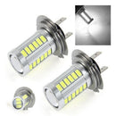 2 X H7 5630 33 LED Fog DRL Driving Car Head Light Lamp Bulbs White Super  BEA
