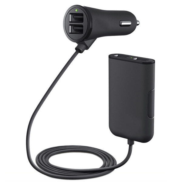 Universal In Car Phone Charger  Socket Adapter 4 USB Port Multi Function