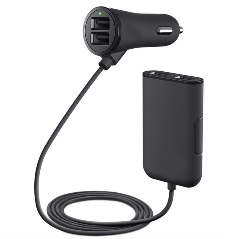 Universal In Car Phone Charger  Socket Adapter 4 USB Port Multi Function