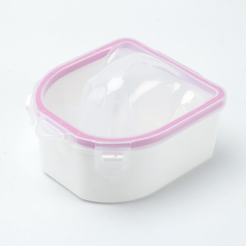 Nail Art Soak Bowl Dish For Hand Cleaning Care Gel Polish Manicure Tool NHQ