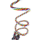 Hot Pet Parrot Chew Rope Budgie Bell Bird Perch Coil Swing Cockatiel Ca KKX
