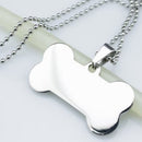 Bone Shape Custom Engraved Dog Tag Cat Name Phone Personalized ID Tags PDV