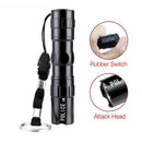 Mini 3W LED Flashlight Medical Pen Light Small Torch Lamp Portable Keychain HYU