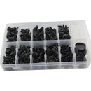 242pcs Fender Door Hood Bumper Trim Clips + Fastener Remover Tool For Hon MWC
