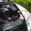 8m Large D-Type Car Door Weather Seal Hollow Strip Rubber Trim Weatherstrip YAY