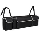 Car Back Seat Leather Travel Storage Bag Organizer Muliti Pocket Holder NDN