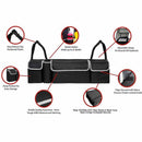 Car Back Seat Leather Travel Storage Bag Organizer Muliti Pocket Holder NDN