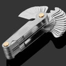 Metric Imperial Thread Screw Pitch Blades Gauge Gage Measure Tool Range New BRW