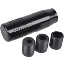 New Speed Shift Knob Universal Stick Shifter Manual Aluminum Gear Black SMZ