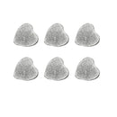 10x Living Memory Alloy Heart Family Floating Charm for Glass Locket Acc OQB