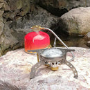 Portable Outdoor Picnic Gas Burner Foldable Camping Mini Steel Stove UAK
