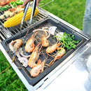Kitchen Non-Stick Cooking Grill Pan Frying Pan Aluminum Alloy BBQ Grill Pan MLU
