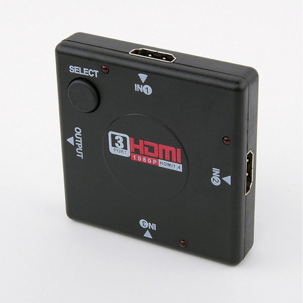 Hdmi HDTV 3-Port Switch AUTO Switch Distributor HUB Box Line 1080P V1.4 dfs UTY