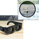 Portable Fishing Telescope Glasses Style Binoculars Magnifier Adjustable E ZMG