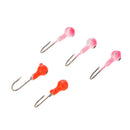 Artificial Small Lead Head Hook Lure Combination Fishing Soft Lure Bait XRJ