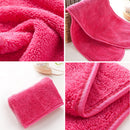 Women Facial Cloth Magic Face Towel Makeup Remover Red Reusable Microfiber NGR