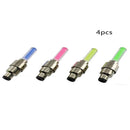 Bike Bicycle Car Wheel Motorcycle Tire Valve Cap Neon Lamp LED Flash Light EXT