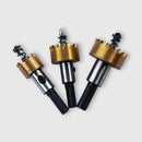 5Pcs Titanium Plated Carbide Tip HSS Drill Bit Saw Set Metal Wood Drilli RKP
