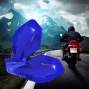 Pair Handlebar Motorcycle Bikes Crusiers ATV Hand Guard Protector Blue LLZ