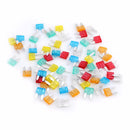 60x Low Profile Micro Blade Mini Fuse Assortment Bag Set for Car Truck Boat YTD