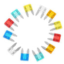60x Low Profile Micro Blade Mini Fuse Assortment Bag Set for Car Truck Boat YTD