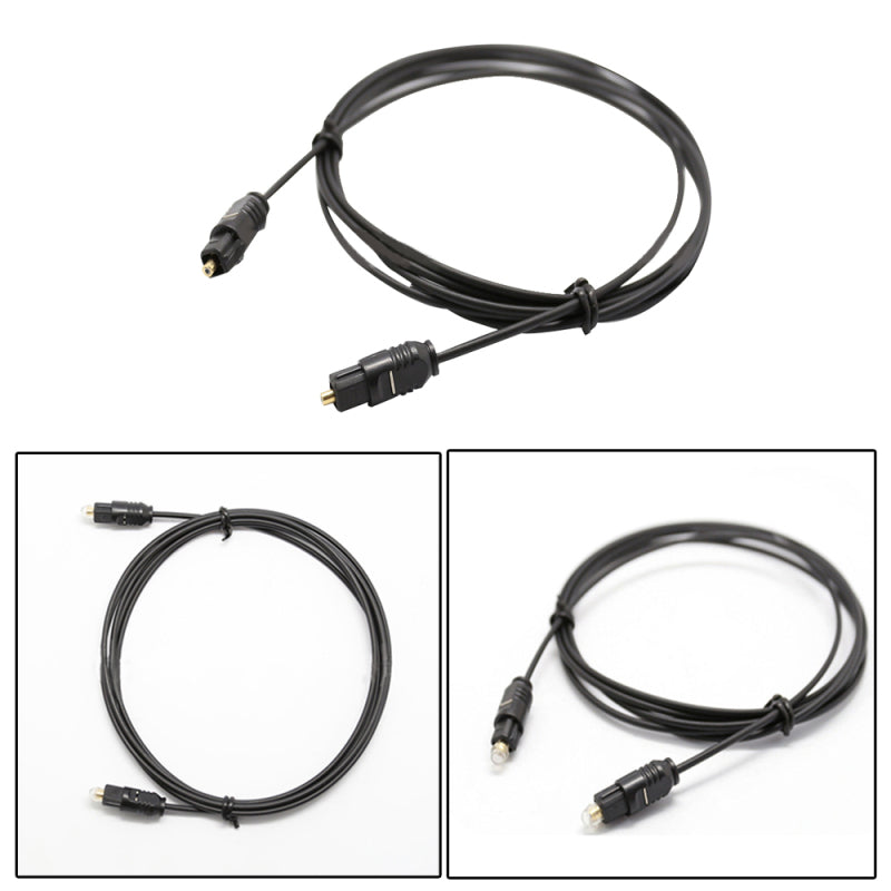 For TV DVD AMP 6FT Digital Fiber Optic Audio Cable Cord Optical SPDIF cx