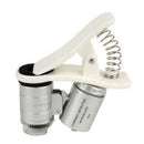 Universal Clamp 60X Clip LED Microscope Magnifier Loupe UV Currency De QCO