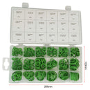 270pcs/Set Hydraulic Nitrile Seals Green Metric Kit Rubber O-ring Set Factory d