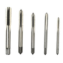 5PCS M3-M8 Pointed Taps Thread Tap Drill Metric Spiral Fluted Machine Scr SNT
