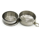 Outdoor New Stainless Steel Telescopic Collapsible Folding Cup Travel Po MQS