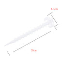 5x Plastic Tent Stakes Pegs Awing Ground Nails Screw Anchor Outdoor Camping CIK