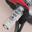 1 Pair Axle Foot Pegs Stunt Pedal Axle Pedal Aluminum Alloy Foot Pegs THF