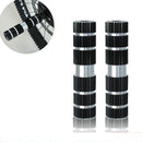 1 Pair Axle Foot Pegs Stunt Pedal Axle Pedal Aluminum Alloy Foot Pegs THF