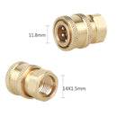 Pressure Washer Quick Connector Snow Foam Lance Adaptor Nozzle Connect UQF