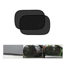 Black 4x Car Rear Side Window Sun Shade Static Cling Visor Screen Shie EIF