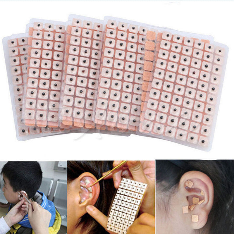 1200 Acupuncture Disposable Vaccaria Ear points Press Seeds massager 600pc BET