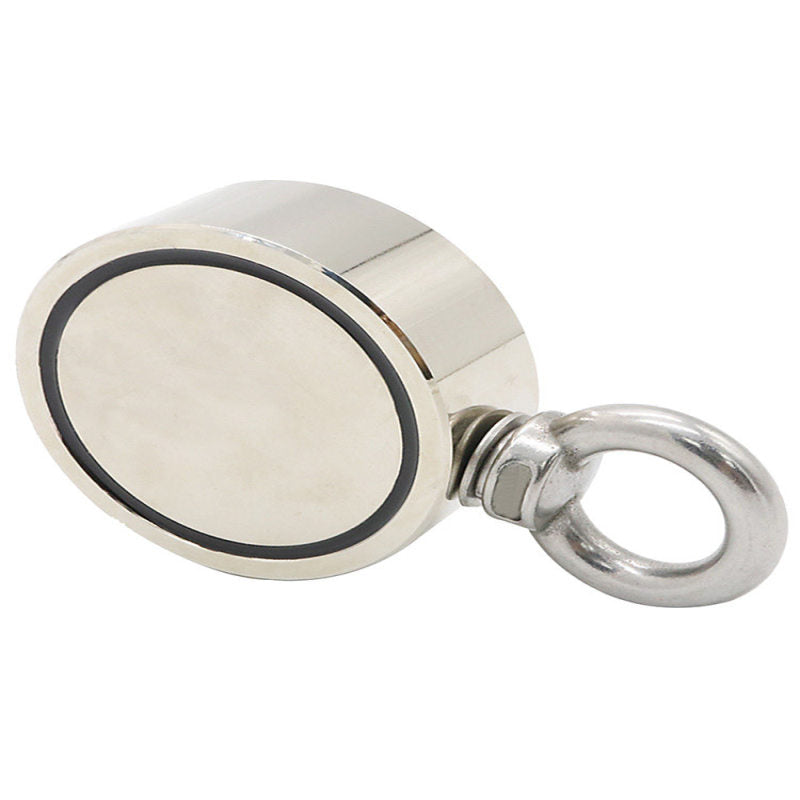 Neodymium Fishing Magnet Pulling Force Round Double Sided Super Strong 1 pc