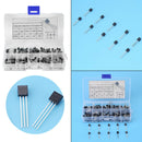 1 Box 10 Values BC327-BC558 TO-92 Transistor Assortment NPN PNP Kit Box DIY BXO