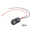 10x Battery Power Cable Plug Clip 9V DC Barrel Jack Connector Arduino DIY HBW