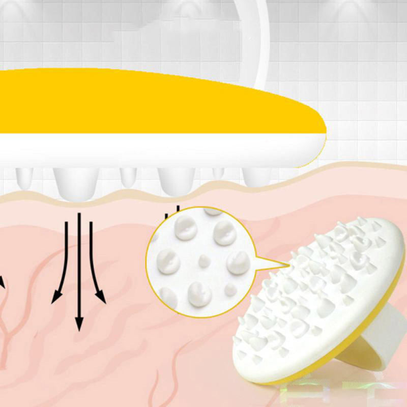 New Handheld Bath Shower Anti Cellulite Full Body Massage Brush Slimmin FEE