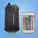 24Key Music Controller Wireless IR Remote Control 12-24V LED for 5050 RG SGI